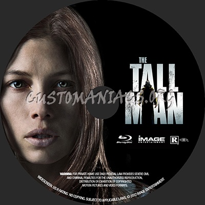 The Tall Man blu-ray label