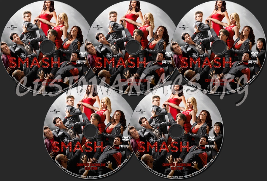 Smash Season One dvd label