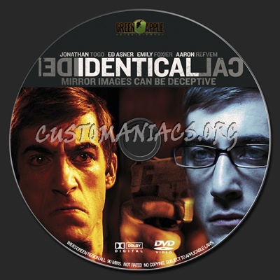 Identical dvd label