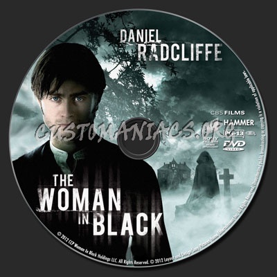 The Woman in Black dvd label