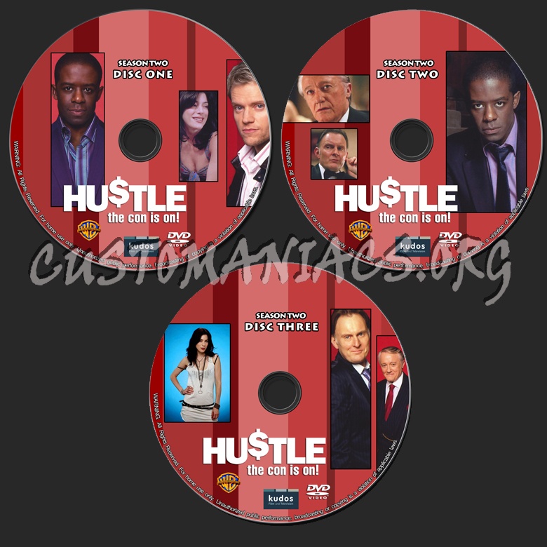 Hustle - Season 2 dvd label