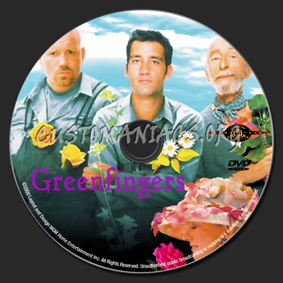 Greenfingers dvd label