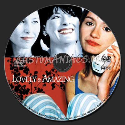 Lovely & Amazing dvd label