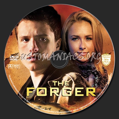 The Forger dvd label