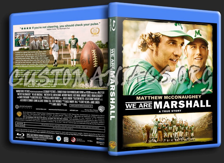 We Are Marshall blu-ray cover