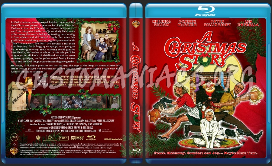 A Christmas Story blu-ray cover