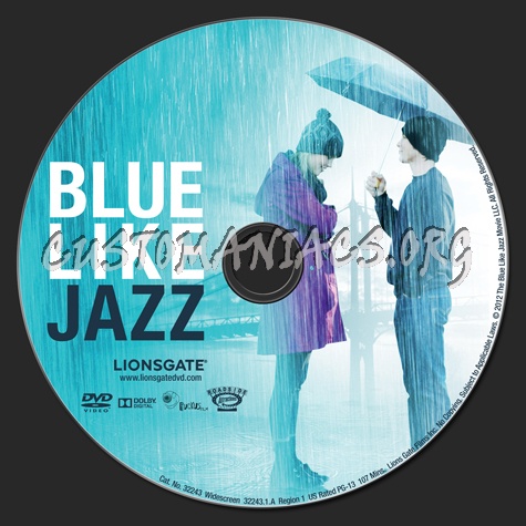 Blue Like Jazz dvd label