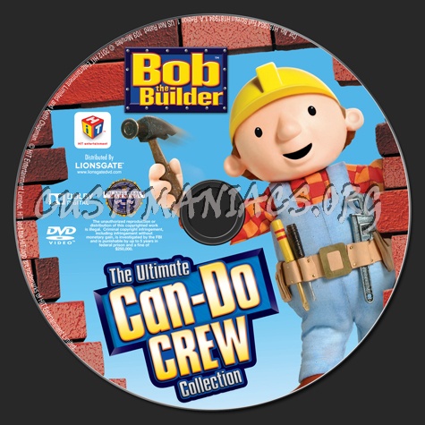 Bob the Builder The Ultimate Can-Do Crew Collection dvd label