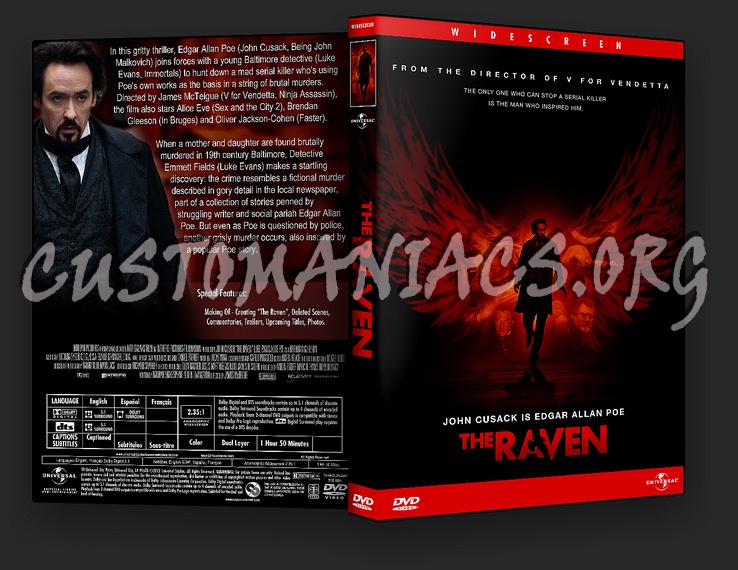 The Raven dvd cover