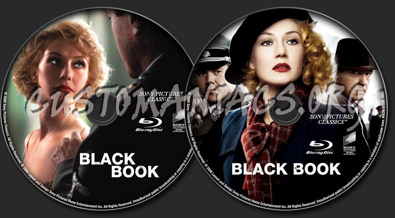 Black Book blu-ray label