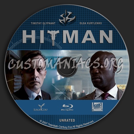 Hitman blu-ray label