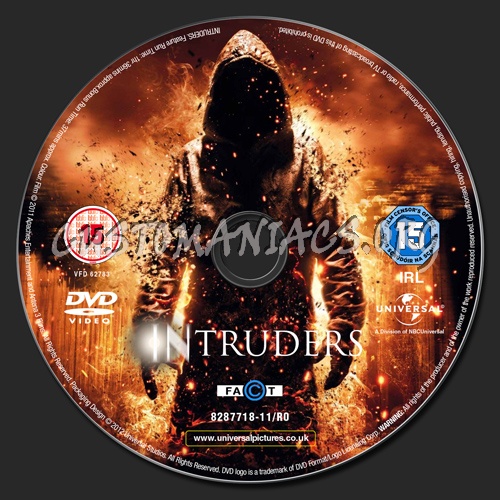 Intruders dvd label