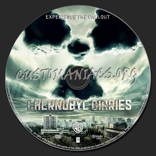 Chernobyl Diaries dvd label