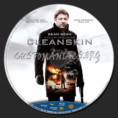 Cleanskin blu-ray label