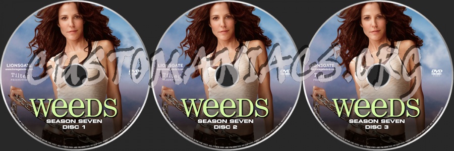 Weeds: Season 7 dvd label