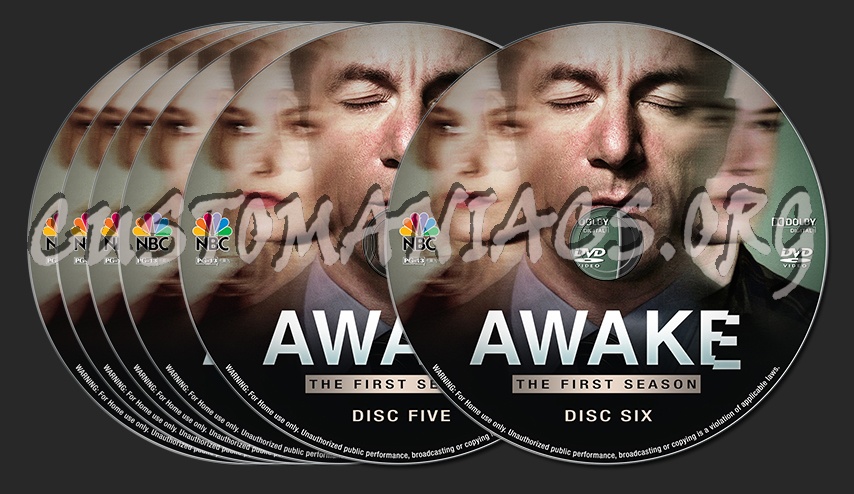 Awake Season 1 dvd label