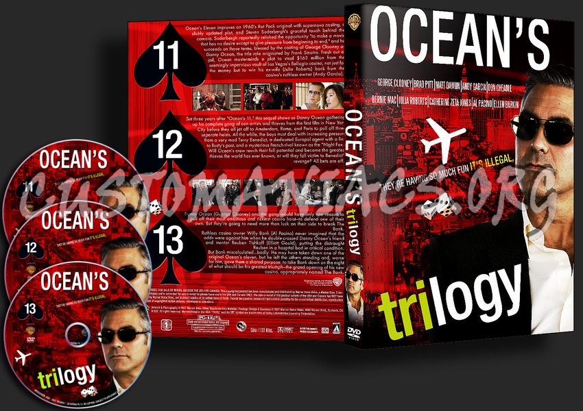 Ocean's Trilogy dvd cover
