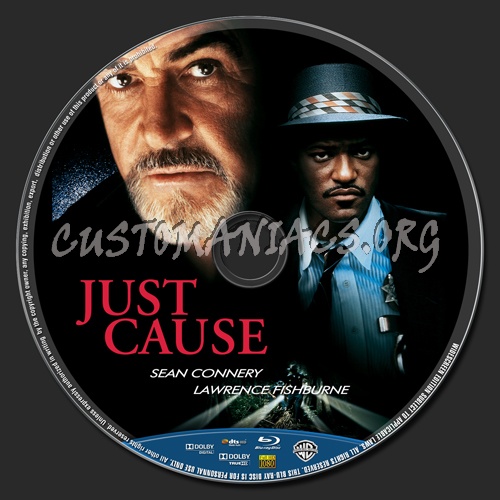 Just Cause blu-ray label