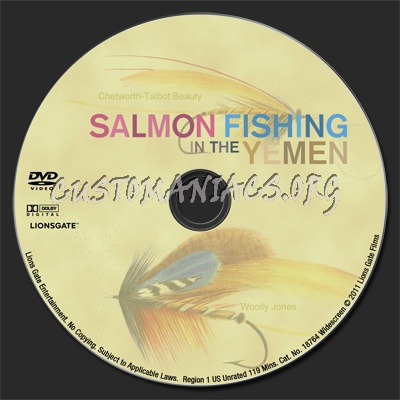 Salmon Fishing in the Yemen dvd label