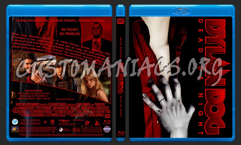 Dylan Dog Dead Of Night blu-ray cover