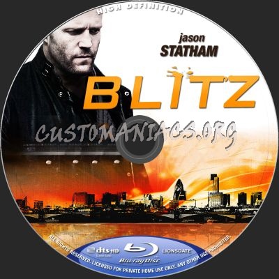 Blitz blu-ray label