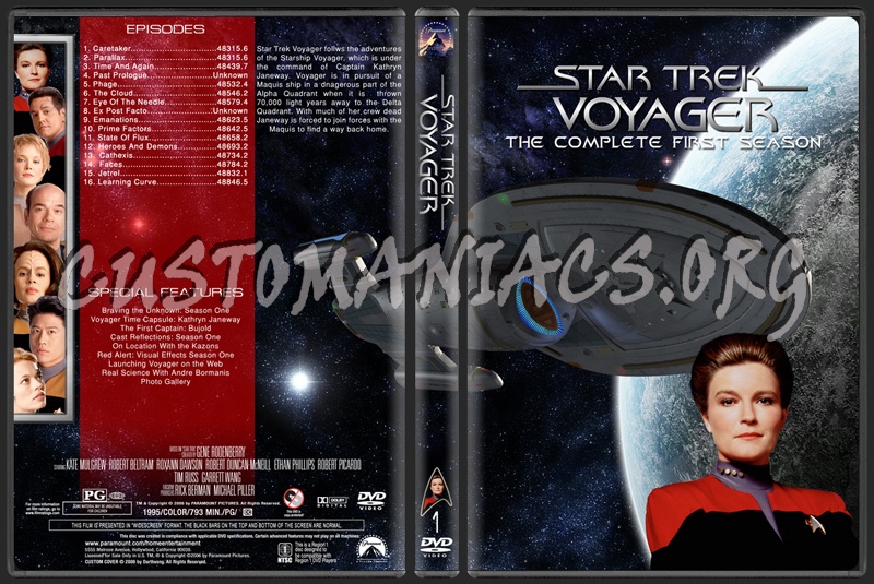 Star Trek Voyager dvd cover