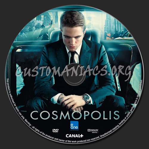 Cosmopolis dvd label