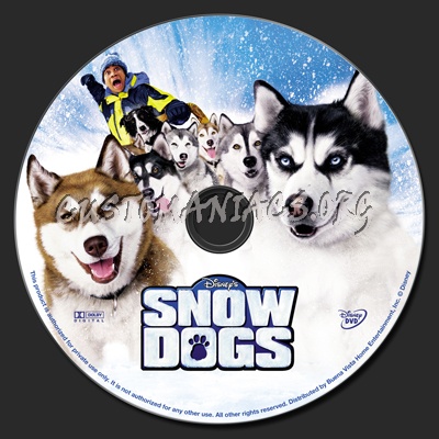 Snow Dogs dvd label