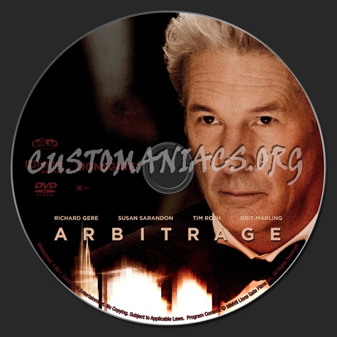 Arbitrage dvd label