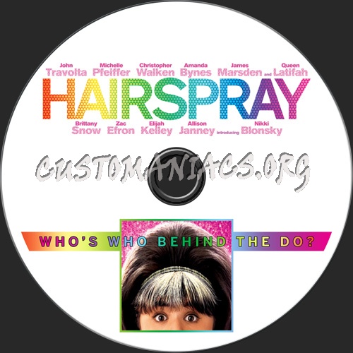 Hairspray dvd label