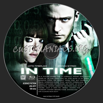 In Time blu-ray label