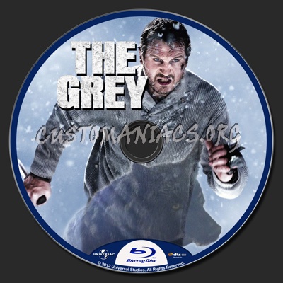 The Grey blu-ray label