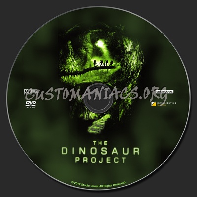 The Dinosaur Project dvd label