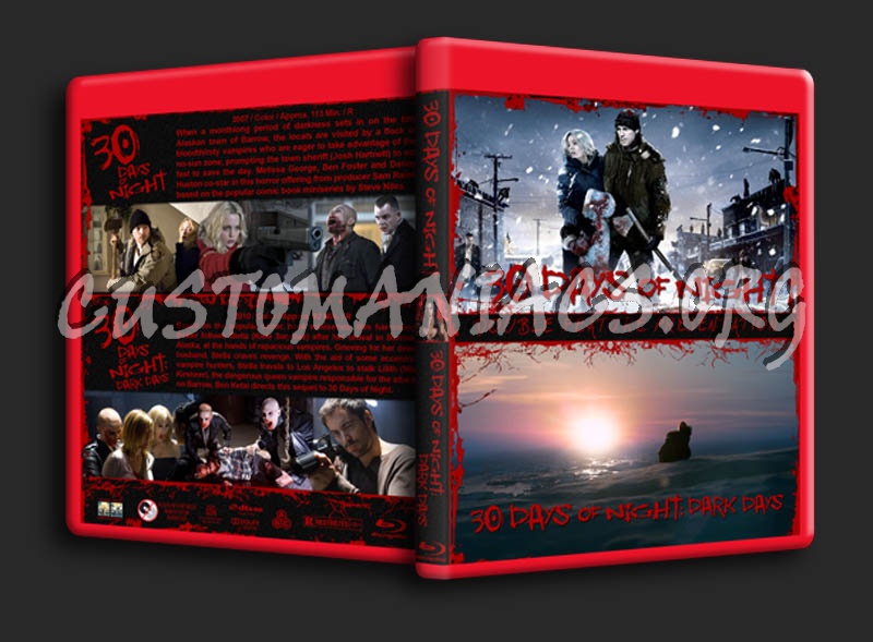 30 Days of Night Double blu-ray cover