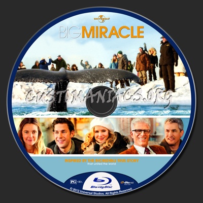 Big Miracle blu-ray label