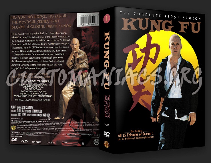 Kung Fu The Complete Series dvd cover