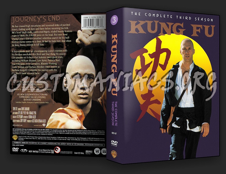 Kung Fu The Complete Series dvd cover