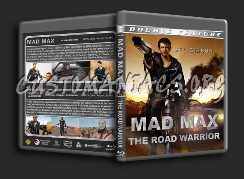 Mad Max Double Feature blu-ray cover