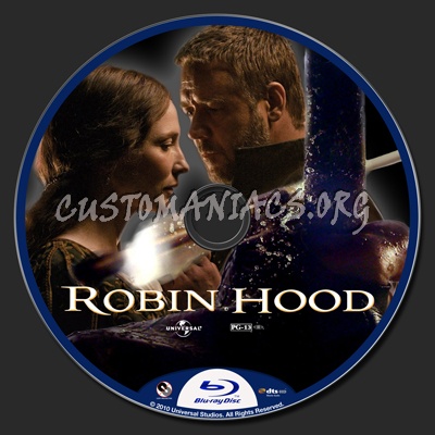 Robin Hood blu-ray label