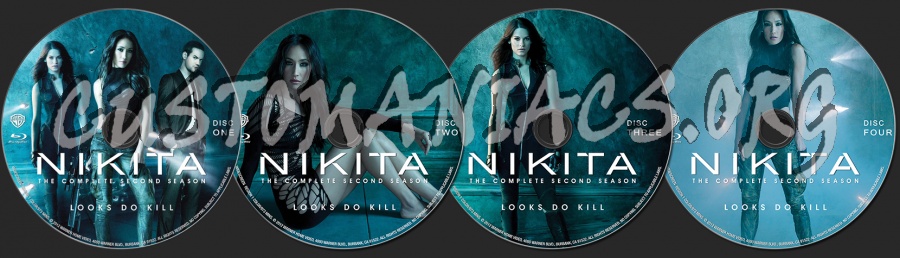 Nikita Season 2 blu-ray label