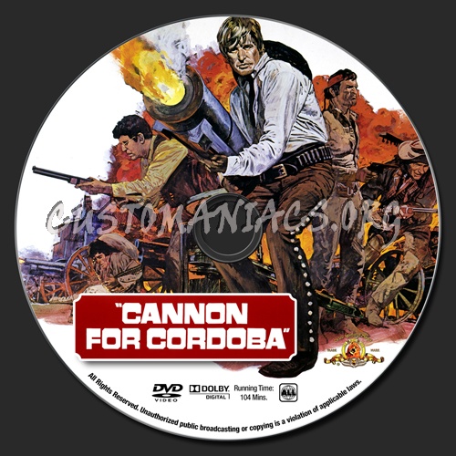 Cannon for Cordoba dvd label