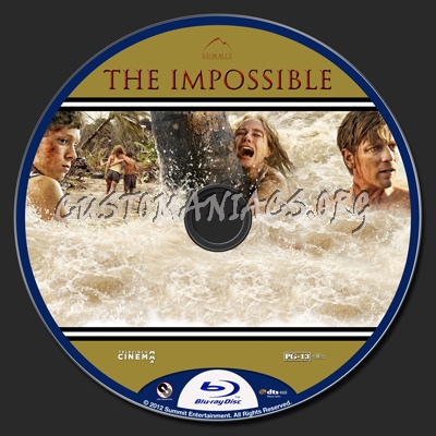 The Impossible blu-ray label