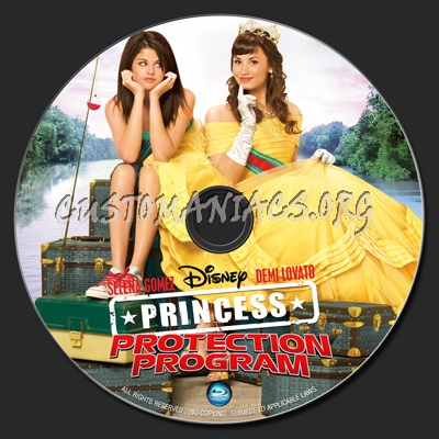 Princess Protection Program blu-ray label