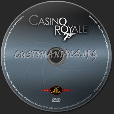 Casino Royale dvd label