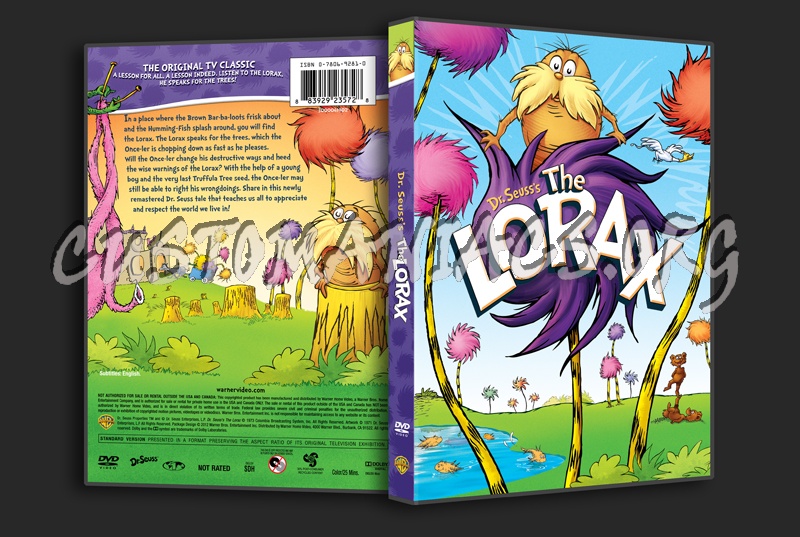 The Lorax dvd cover