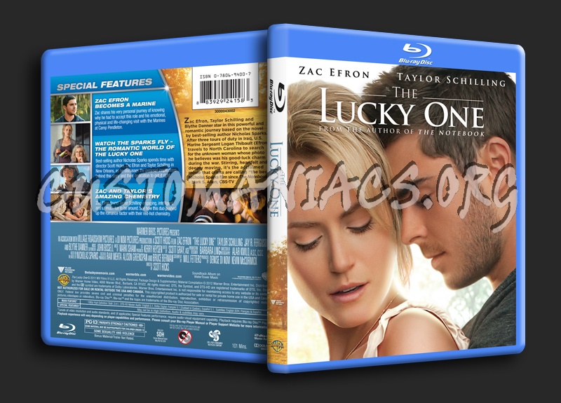 The Lucky One Blu Ray Cover Dvd Covers Labels By Customaniacs Id Free Download Highres Blu Ray Cover