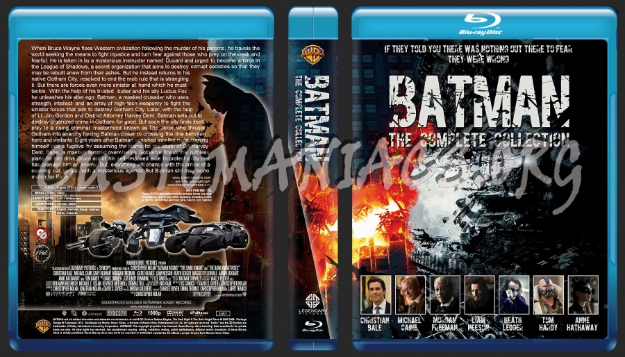 Batman Complete Collection blu-ray cover