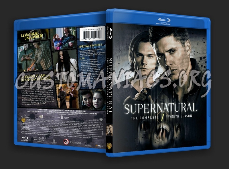 Supernatural : Season Seven blu-ray cover