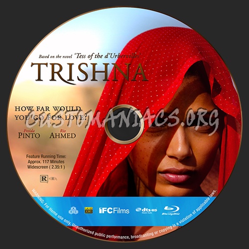 Trishna blu-ray label