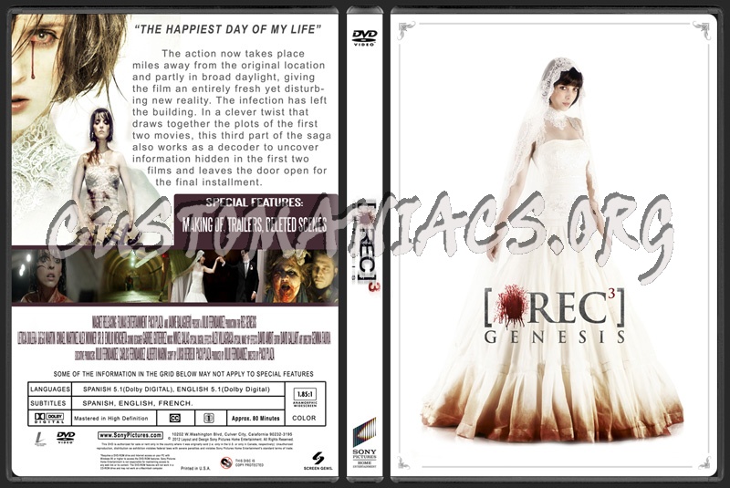 [REC] Genesis dvd cover